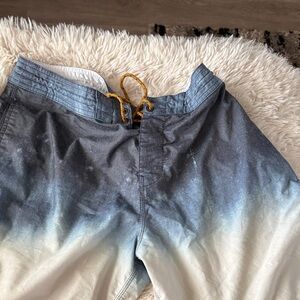 Billabong Cream and Black Garment Label Patch